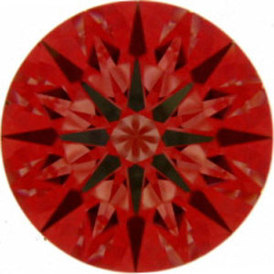 54-stars-thin-arrows diamond with 54 stars and long lower girdles